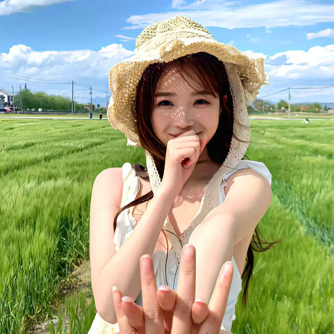 玻璃橱窗中的姑娘